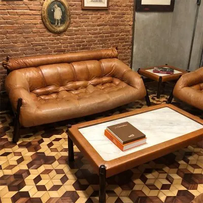 Maravilhoso e raro conjunto Percival Lafer - Sofá - Poltronas - 3